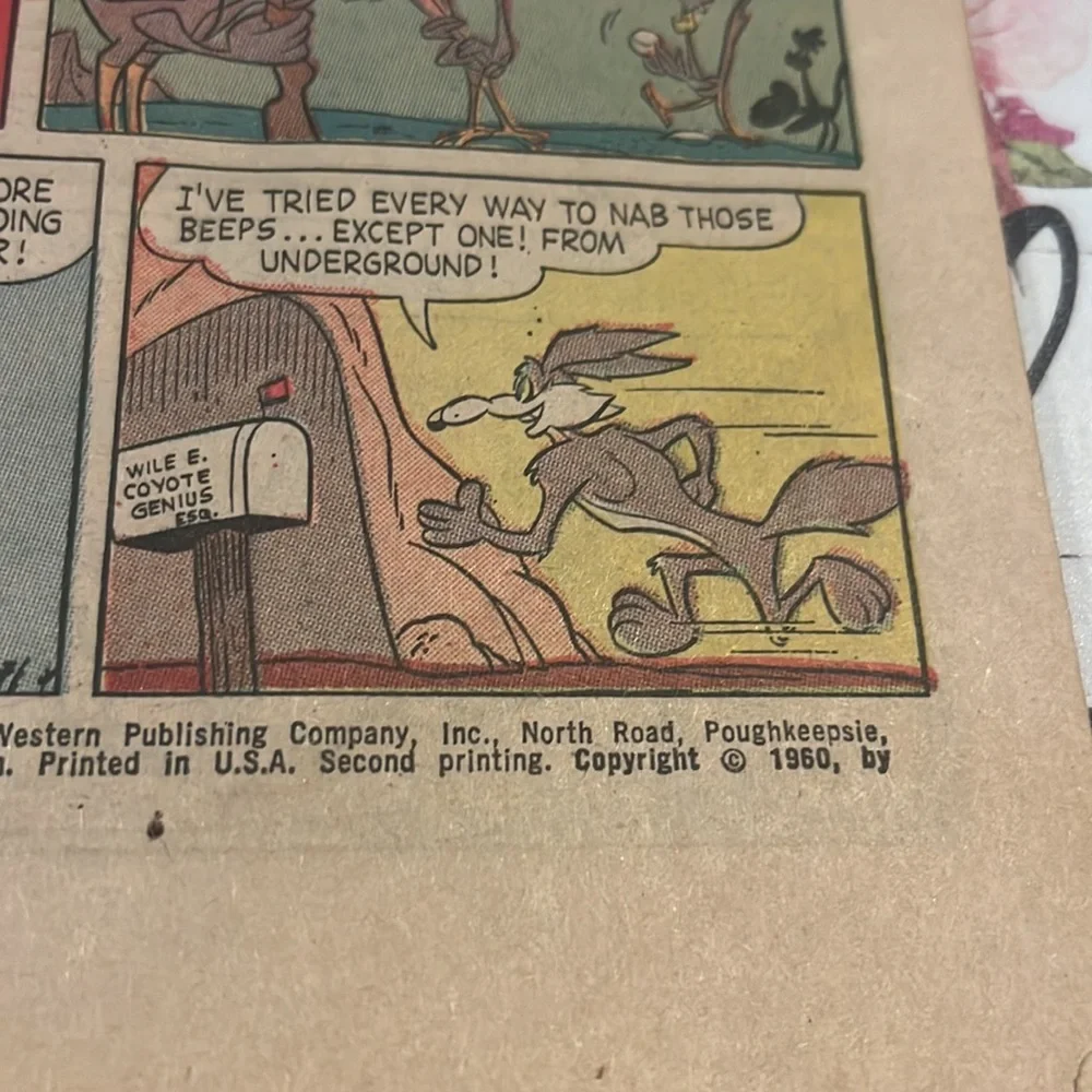 Vintage Beep Beep The Roadrunner Gold Key Comic Book April 1968